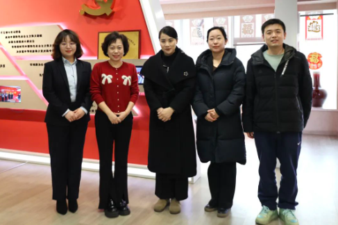 河?xùn)|區(qū)團(tuán)委領(lǐng)導(dǎo)走訪青志協(xié)副會(huì)長(zhǎng)單位永誠(chéng)世佳